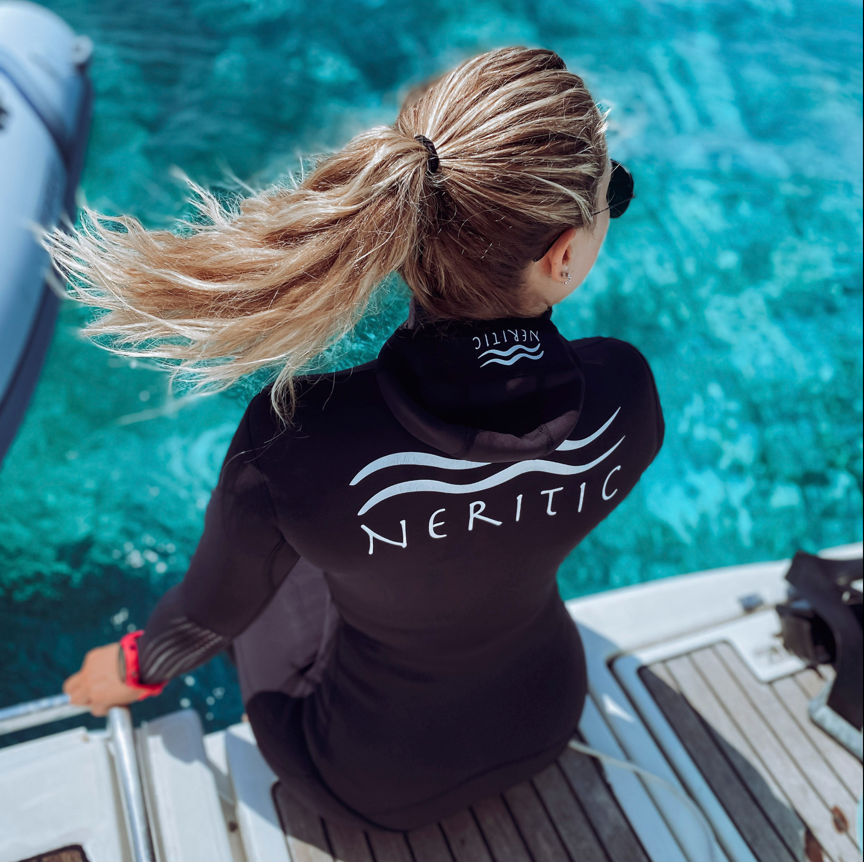 Womens 5mm Open Cell Wetsuit - Black