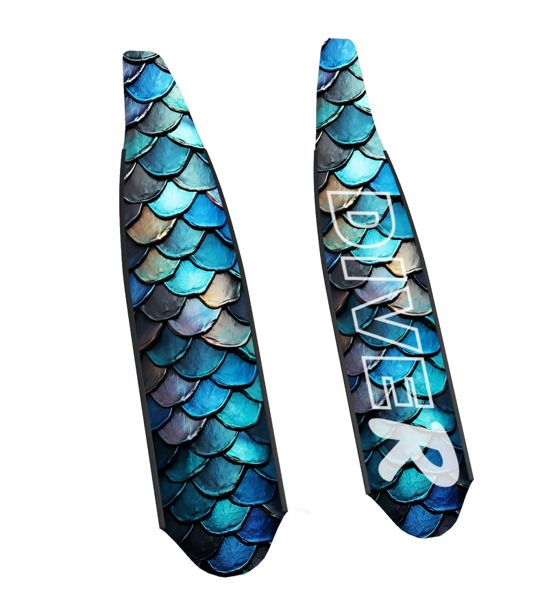 DiveR Carbon "Fishscale" Blades