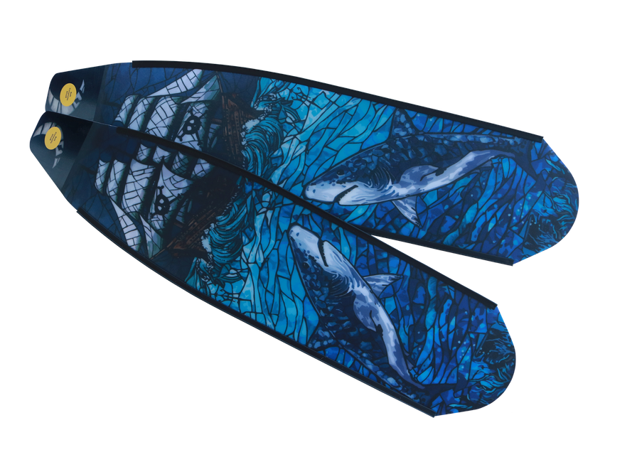 DiveR "Pieces of Eight" Carbon Blades