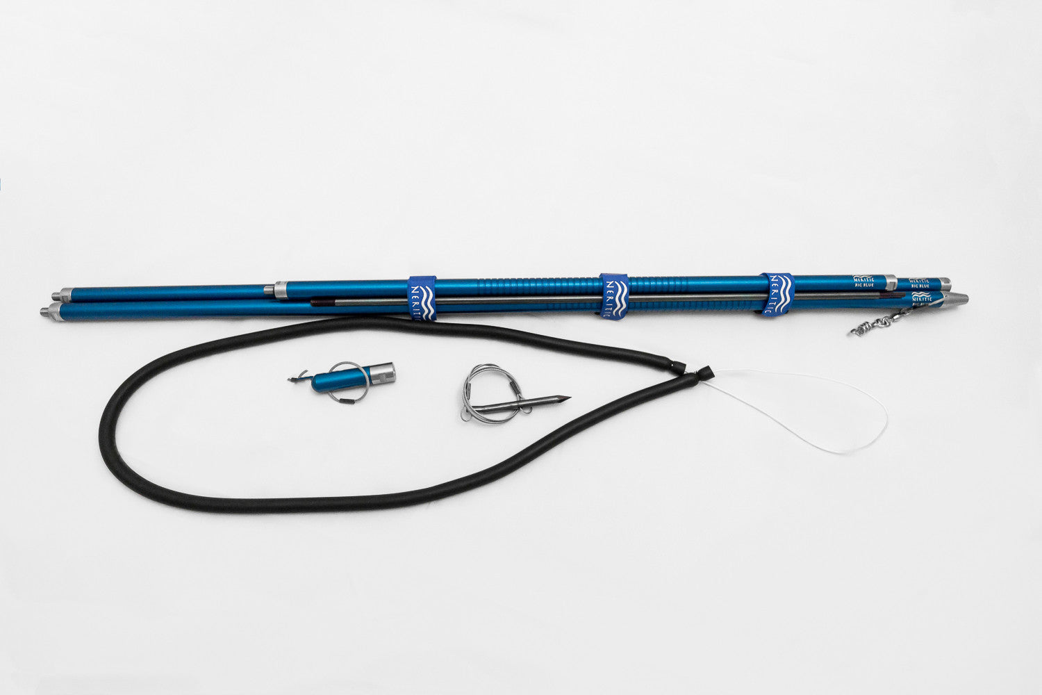 8 ft Big Blue 2.0" Polespear Package