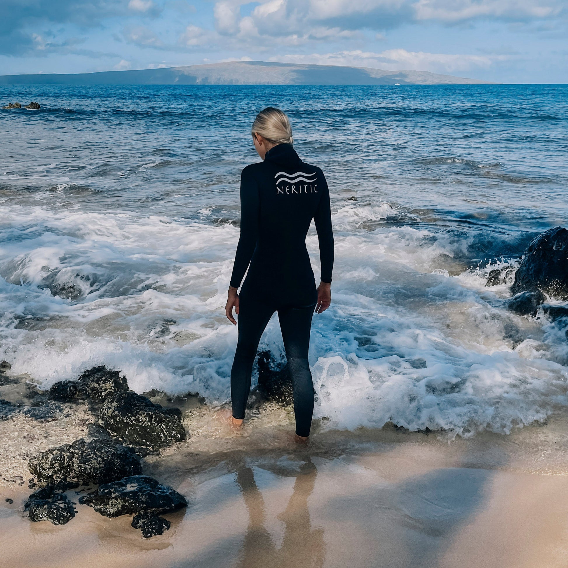 Women's 1.5 Open Cell (with lining) Wetsuit - Black