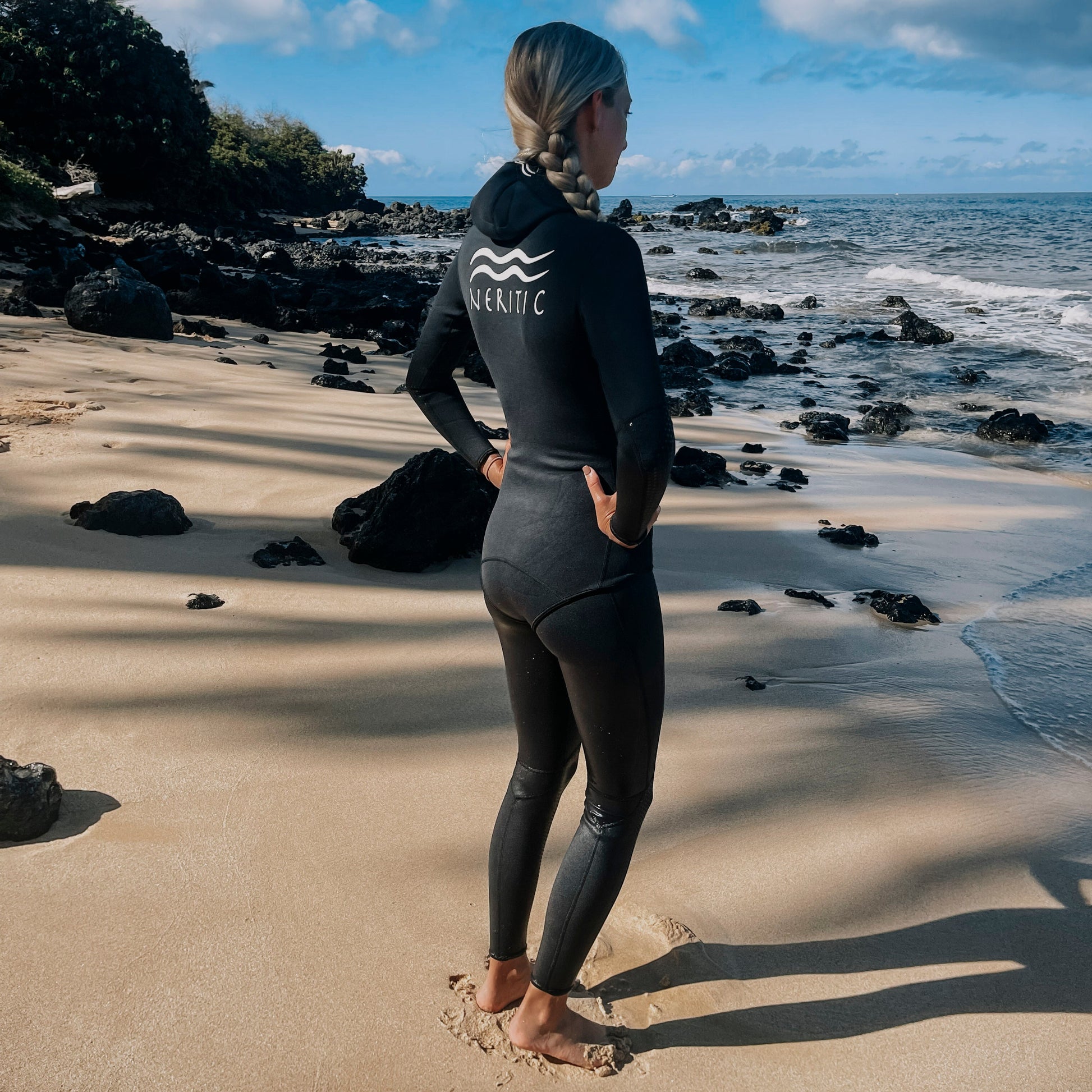 Women's 1.5 Open Cell (with lining) Wetsuit - Black