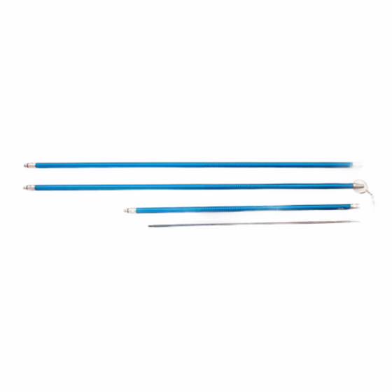 8 Foot Neritic "Big Blue 2.0"  Roller Pole Spear Package