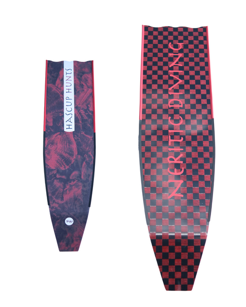 (NEW) Neritic Carbon Blades - Hascup Hunts Red Edition