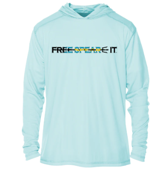 Free Spear-It  Bahamas Bounty UPF 50+ Solar Hoodie