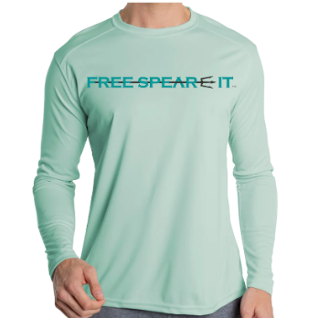 Free Spear-It  Deep Reflections Long-Sleeve UPF 50+ Solar Shirt