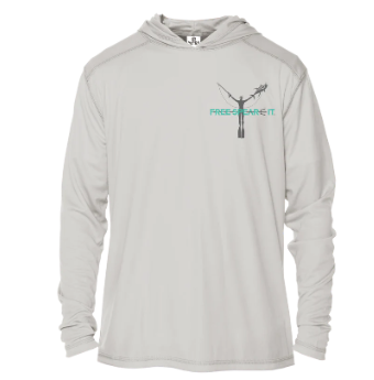 Free Spear-It  Iconic Waves Long-Sleeve UPF 50+ Hoodie