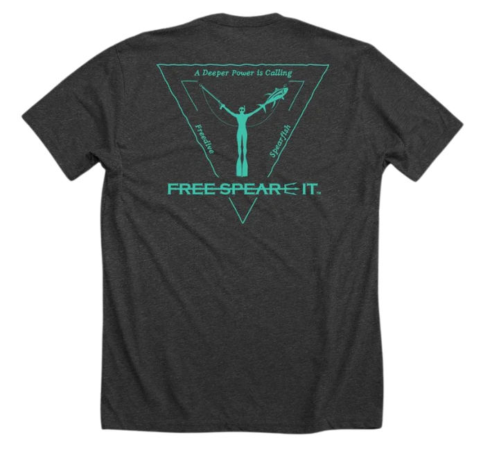 Free Spear-It Short-Sleeve T-Shirt ~ Charcoal Grey