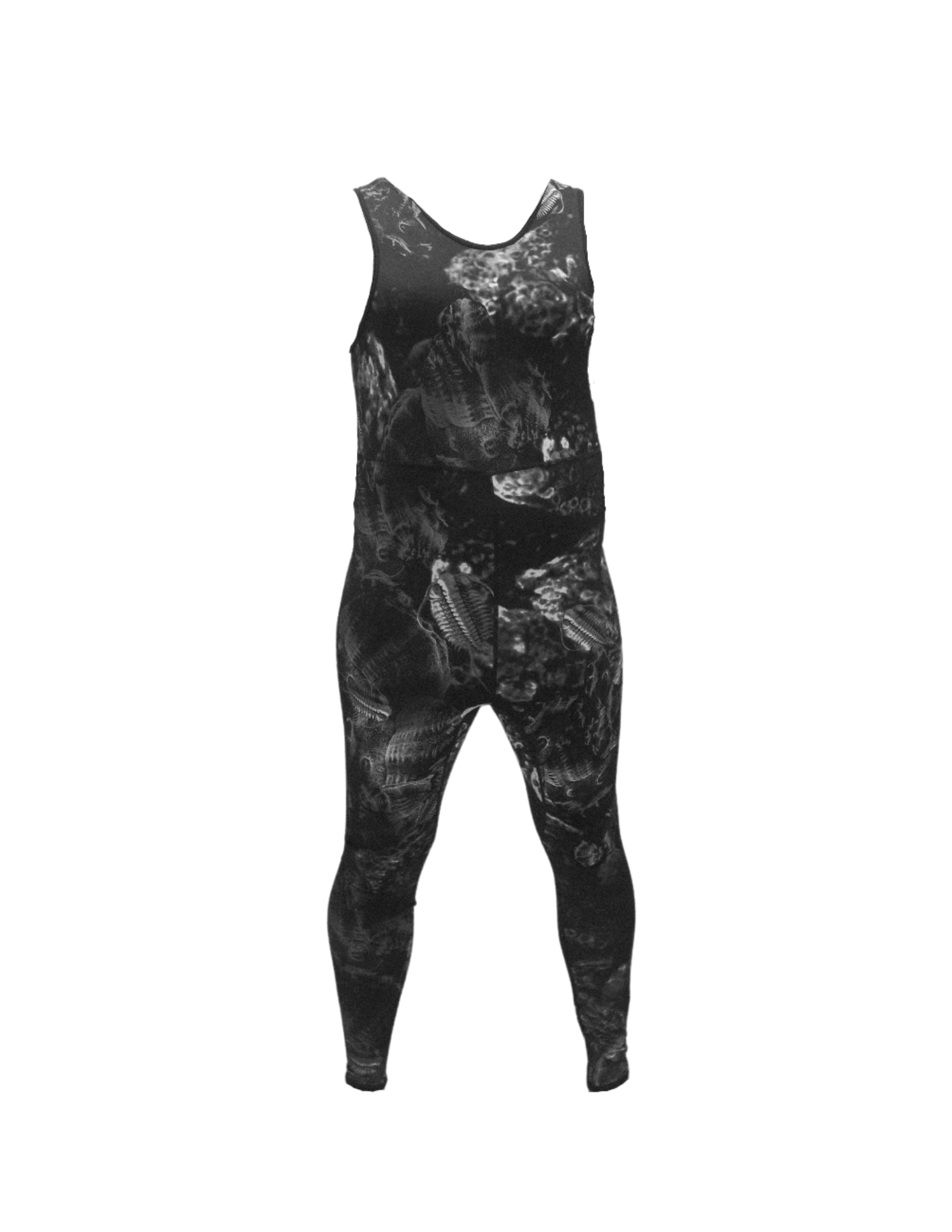 Black Trilobite Full-Body Rashguard W/ Farmer John Bottoms