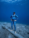 1.5mm Men's Wetsuit - Blue Trilobite Camo - Interior Lined