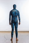 3mm Men's Titanium Lined Blue Camo Wetsuit