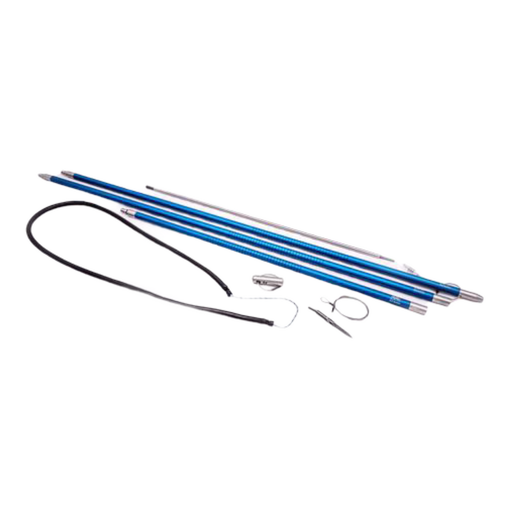 10.5 Ft Blue Bantam Pole Spear Package