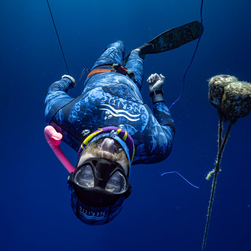 3mm Open Cell Wetsuit - Blue Trilobite Camo