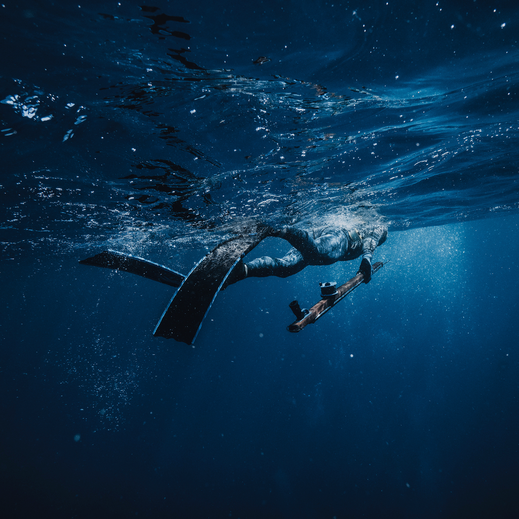 5mm Open Cell Wetsuit - Blue Trilobite Camo